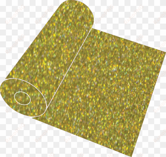 20" Gold Confetti Glitter Roll - Confetti transparent png image