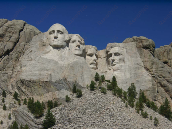 20,000 people visit each year expet christmas - mount rushmore