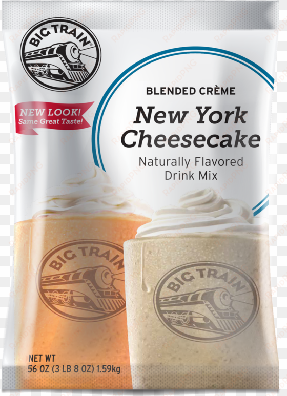 200370 bc nycheesecake - big train southern velvet blended creme frappe mix