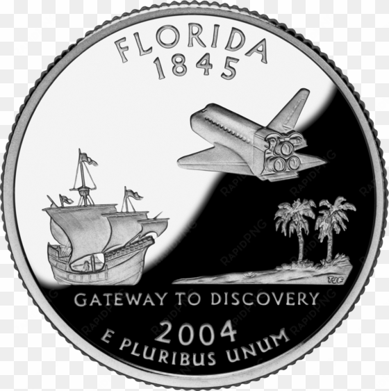 2004 fl proof - florida state quarter