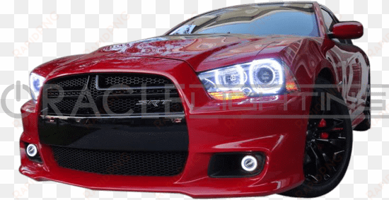 2010 dodge charger colorshift led pre-assembled halo - mitsubishi lancer evolution