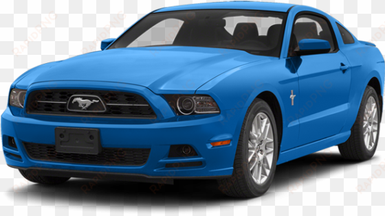 2014 ford mustang - ford mustang blue png