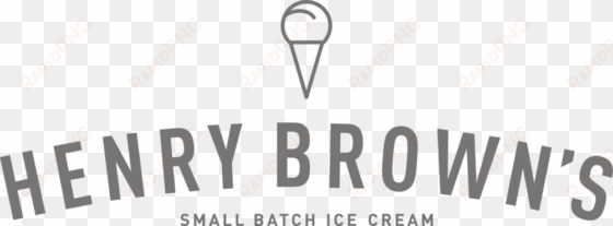 2016, henry brown's small batch ice cream company - monochrome