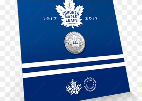 2017 toronto maple leafs 100th anniversary coin pack - toronto maple leafs wincraft 28" x 40" two-sided vertical