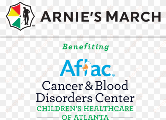 2018 arnie's march atlanta - aflac cancer & blood disorders center logo