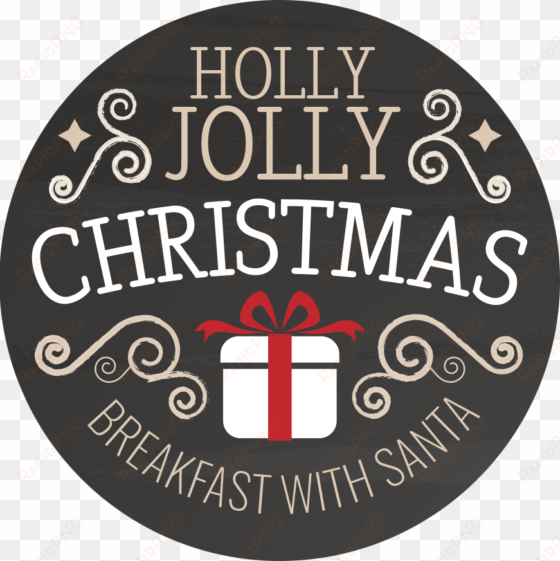 2018 holly jolly christmas - label