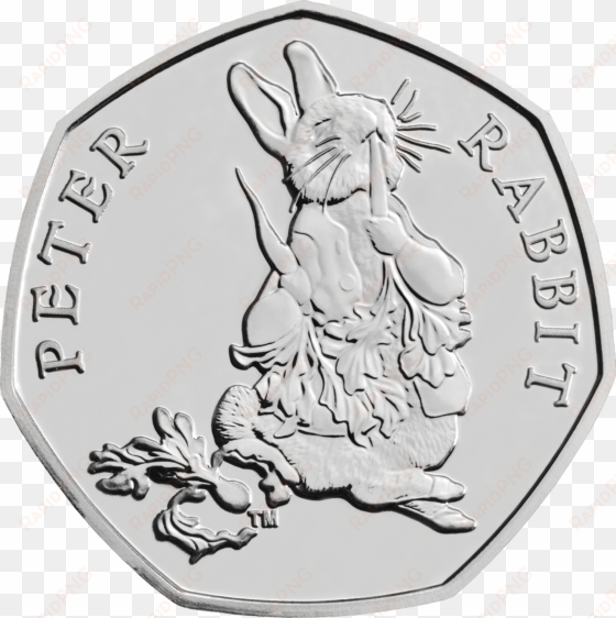 2018 peter rabbit - beatrix potter 50p collection