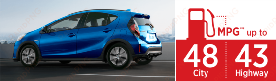 2018 toyota prius c model msrp & mpg - prius c