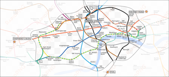 21 july london explosions locations new - london underground map