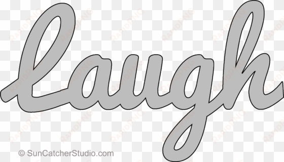 2100 x 1248 laugh pattern template stencil printable - calligraphy