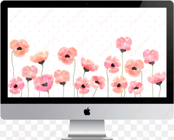 25 fondos de escritorio gratis para san valentín - backgrounds flowers watercolor desktop