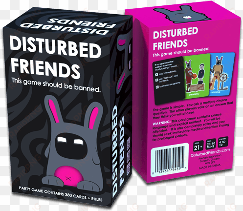 $25 usd - disturbed friends - the game that should be banned