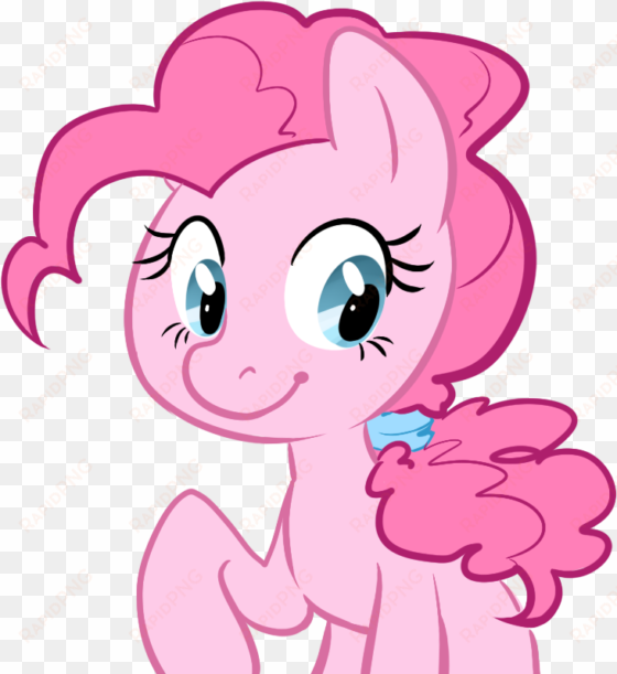 256544616-ponytail pinkie pie by briskby - cartoon