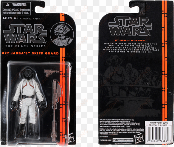 #27 jabba's skiff guard preview images - star wars the black series jabba's skiff guard figure