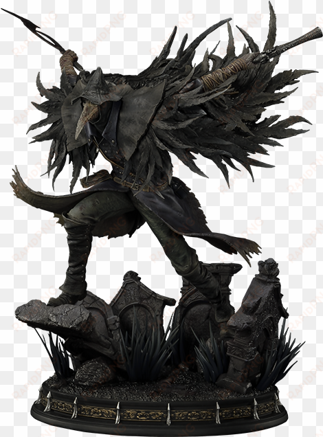 28" bloodborne - bloodborne the old hunters statue eileen the crow 70