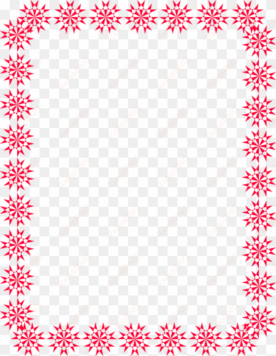 28 collection of christmas clipart borders frames - red christmas border free