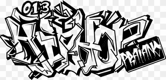 28 collection of hip hop graffiti drawing - graffitis blanco y negro