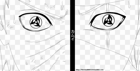 28 collection of obito kamui drawing - kamui sharingan