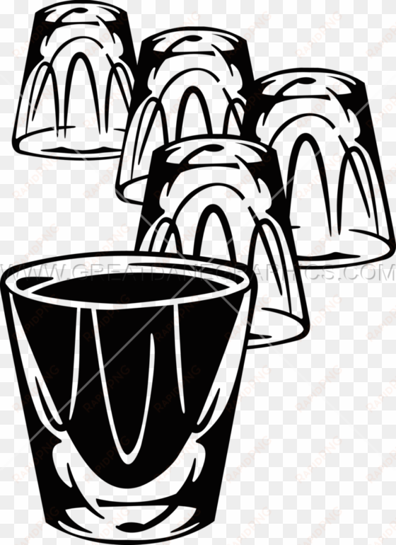 28 collection of shot clipart black and white - shot glasses clip art