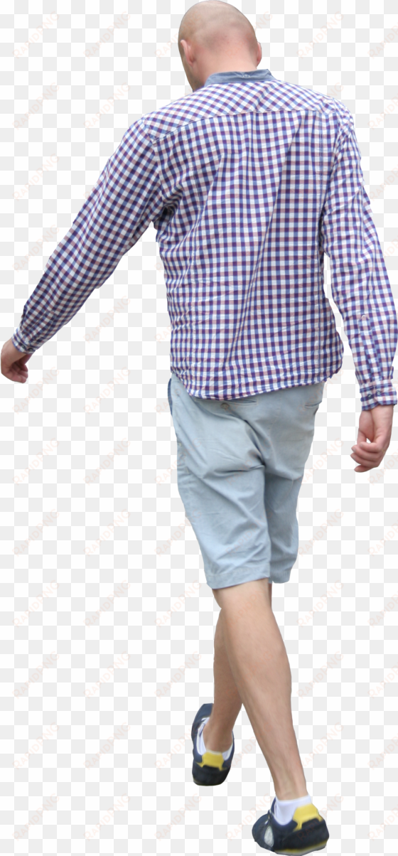2d people - cut out man walking png