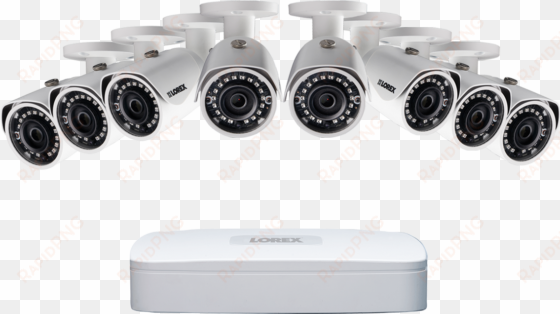2k ip security camera system with 8 channel nvr and - 2k hd ip security camera system with 4 3mp outdoor