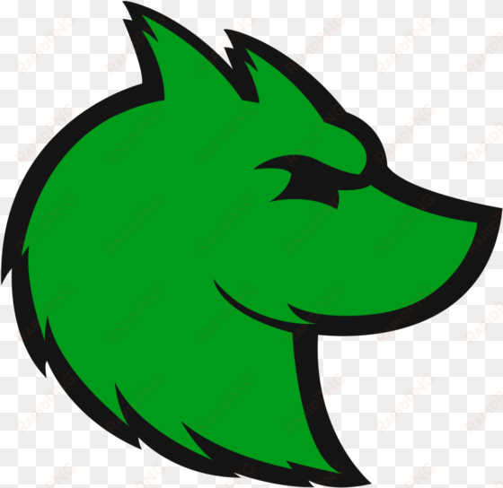 2s1rxj8 - green wolf logo png
