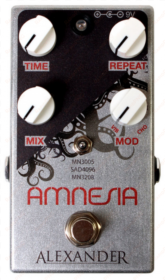 3 delay mode - alexander pedals amnesia vintage delay pedal