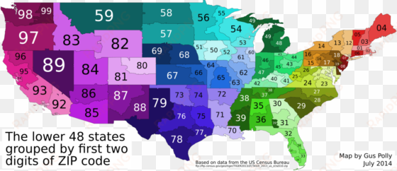 3 digit zip code map united states this map shows the - 2 digit zip map