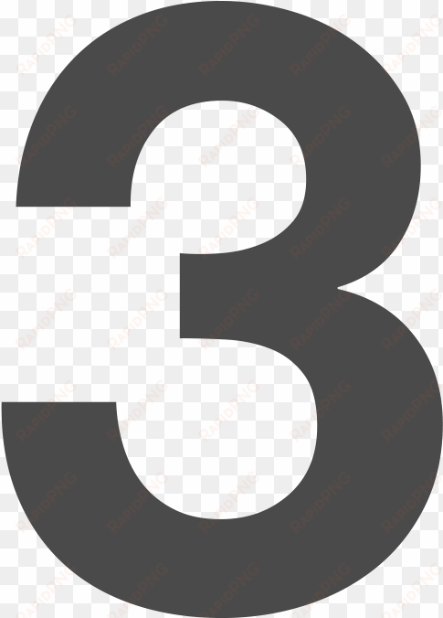 3 - numerical digit