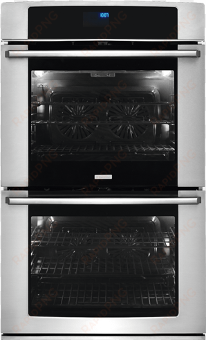 30'' electric double wall oven with wave-touch® controls - electrolux ew30ew65ps 30 inch electric double wall