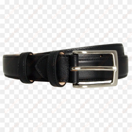 30 mm sartorial fine grain leather belt black - belt