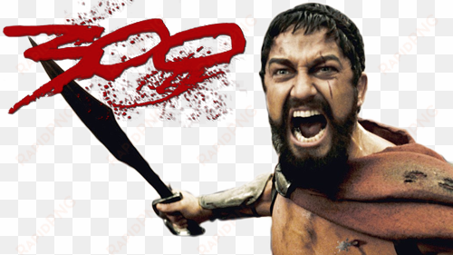 300 movie image with logo and character - 300 movie png