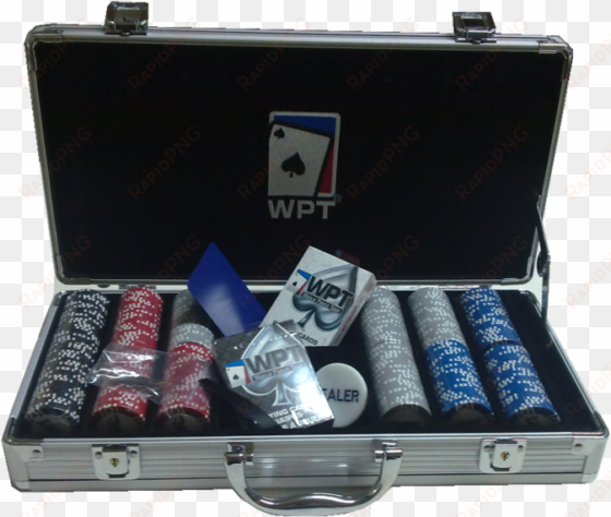 300 Poker Chips Set Clay Wpt - Poker transparent png image