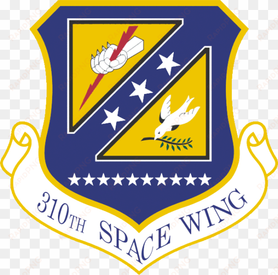 310th space wing - air force material command logo