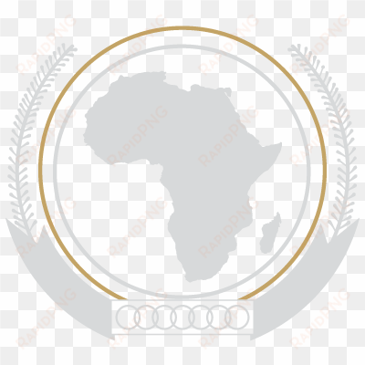 31823 img au logo goldcircle - african union logo black and white