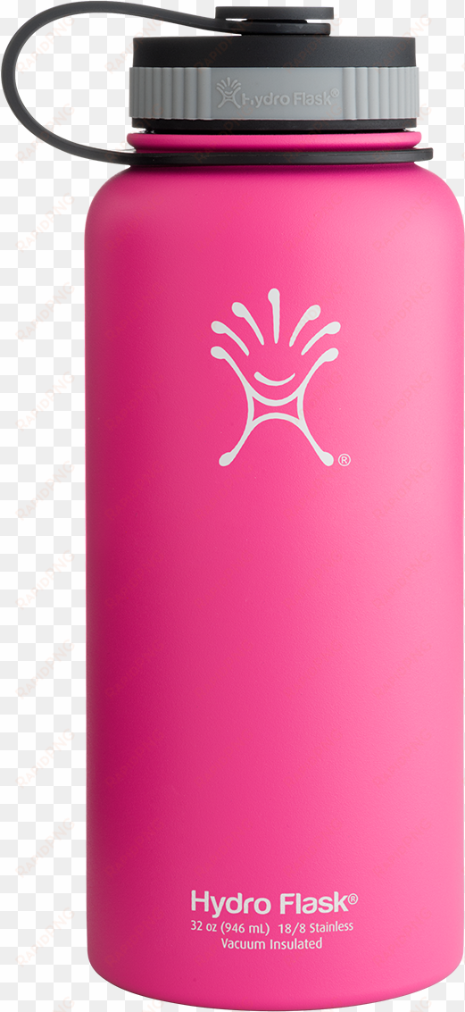 32oz or 40oz hydroflask in pink flask water bottle, - active water bottle hydro flask