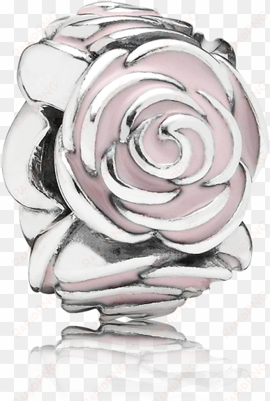 £35 - Pink Rose Pandora Charm transparent png image