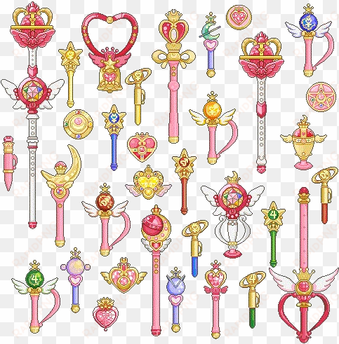 38 images about ♥sailor moon♥ on we heart it - todos los cetros de sailor moon