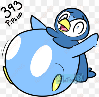 393 Piplup By Inflationdex-d8fiowd transparent png image