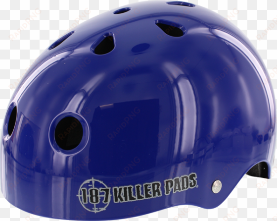 3a1870prb50xsb5 V=1481721885 - 187 Pro Helmet Large Gloss Black Skate Helmets transparent png image