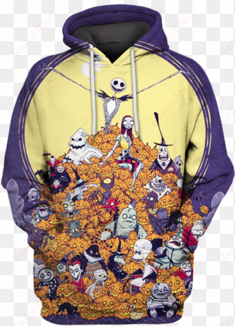 3d nightmare before christmas tshirt - hoodie