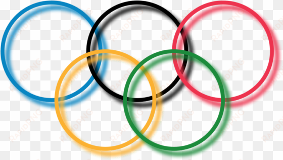 3d olympic rings png - aros olimpicos hd png