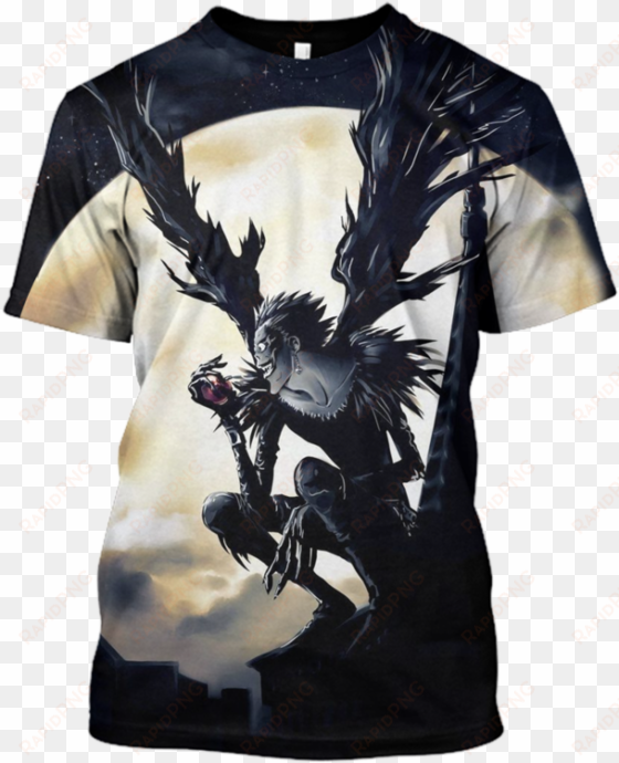 3d ryuk death note tshirt - ryuk death note