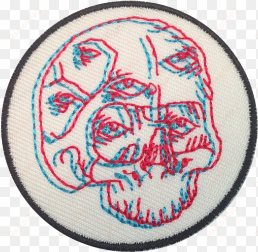 3d skull patch