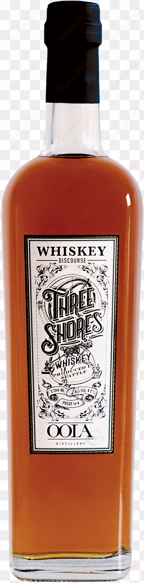 3shores whiskey bottle shot - whisky