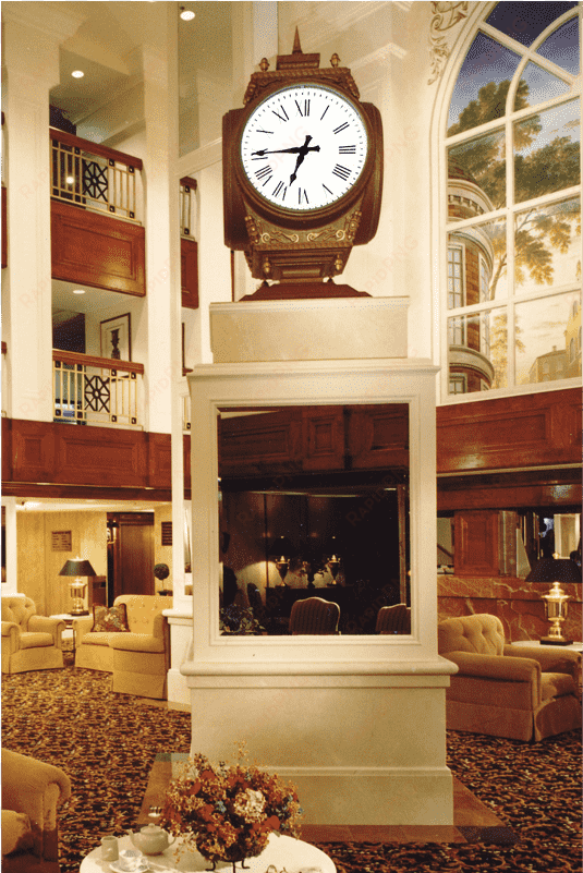 4 dial howard pedestal - bracket clock