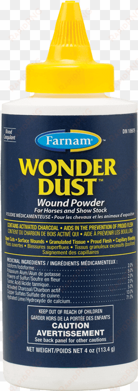 4 Oz - Natural Pets Wonder Dust Wound Powder (4 Oz) Horse transparent png image