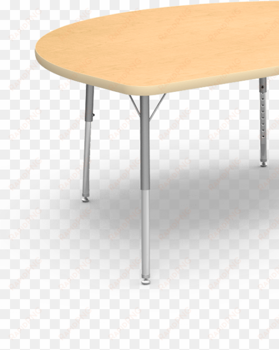 4000 series table 48" x 72" kidney - coffee table