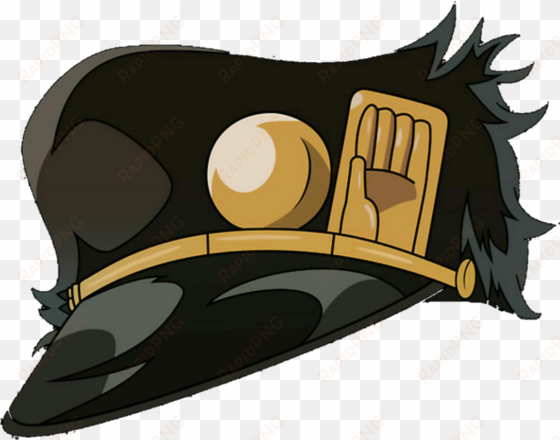 433kib, 1086x890, jojo hat - jotaro kujo face