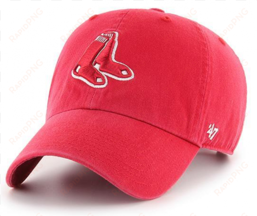'47 Brand Boston Red Sox Mlb Sock Clean Up Strapback - San Francisco 49ers Hat transparent png image